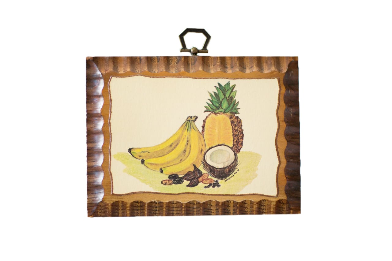 "Original Diet" Decorator Plaques - #3 Palm Fruit